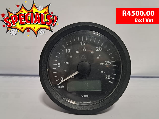 Tachometer - Cockpit International 100mm 3000 Rpm 24V